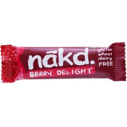Barrita Nakd Berry Delight, 35 gr, marca Nakd