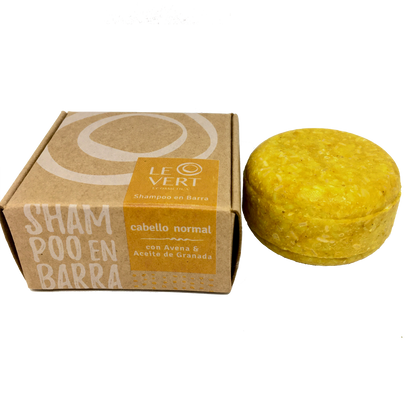 Shampoo Solido Cabello Normal, 60 Gr, Levert